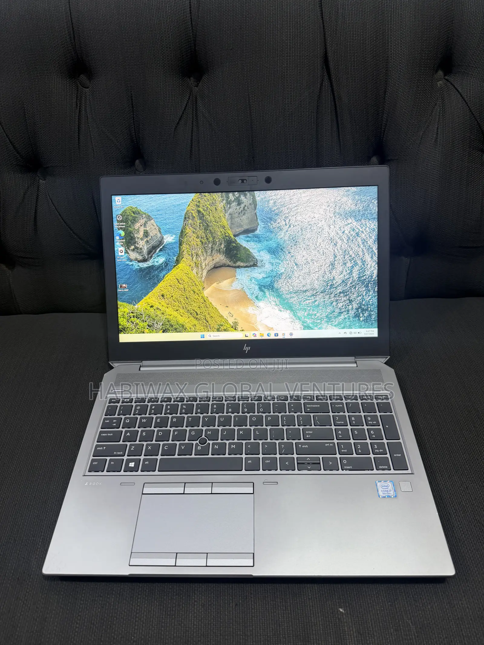 Laptop HP ZBook 15 G5 16GB Intel Core i7 SSD 512GB