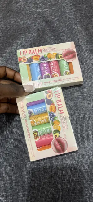 5pcs Moisturizing Lip Balm Set | Vitamin E Honey | Lip Care