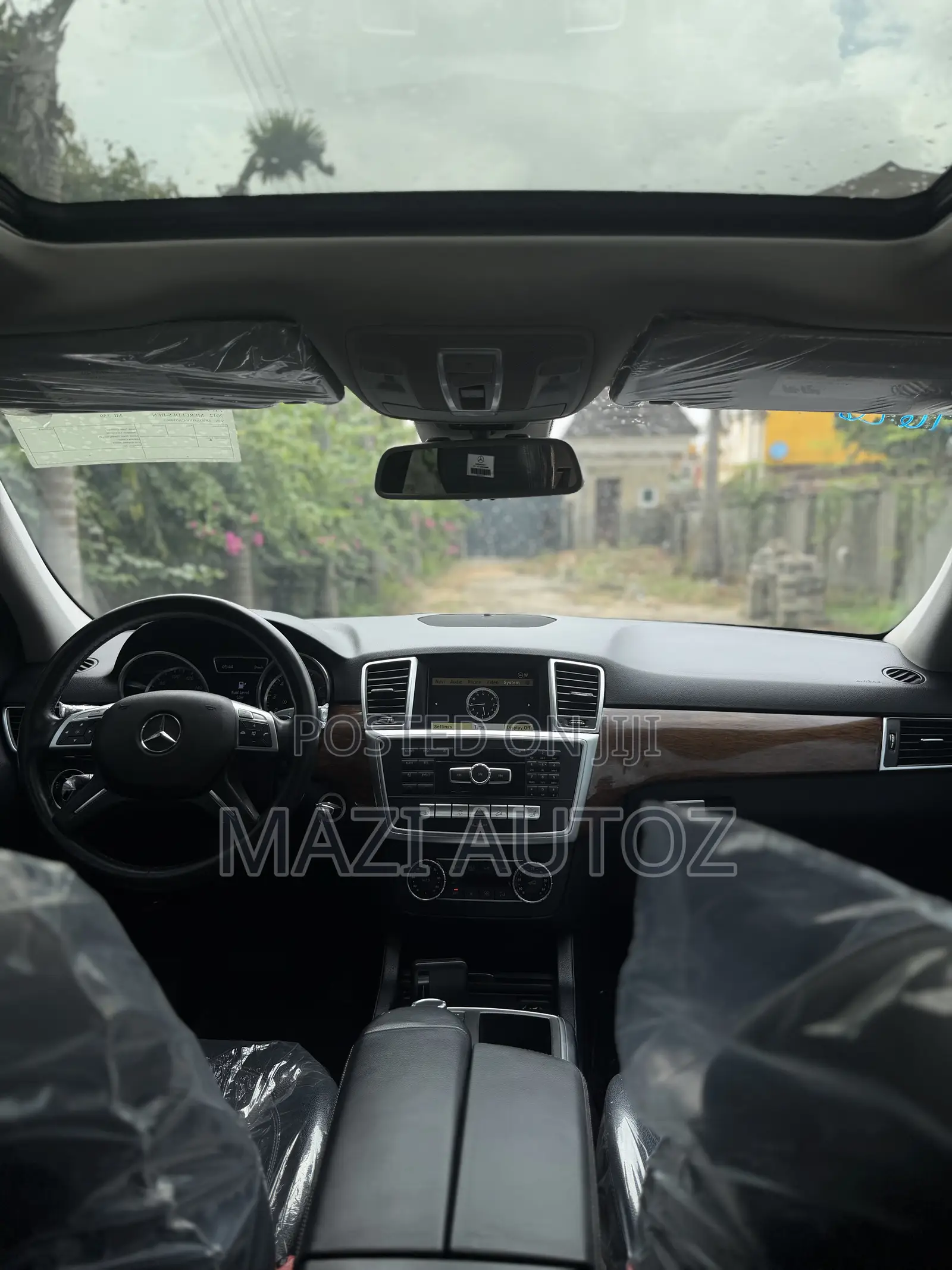 Mercedes-Benz M Class 2012 Silver