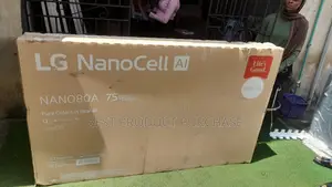 LG NanoCell AI Nano80A 75" Real UHD Smart Television