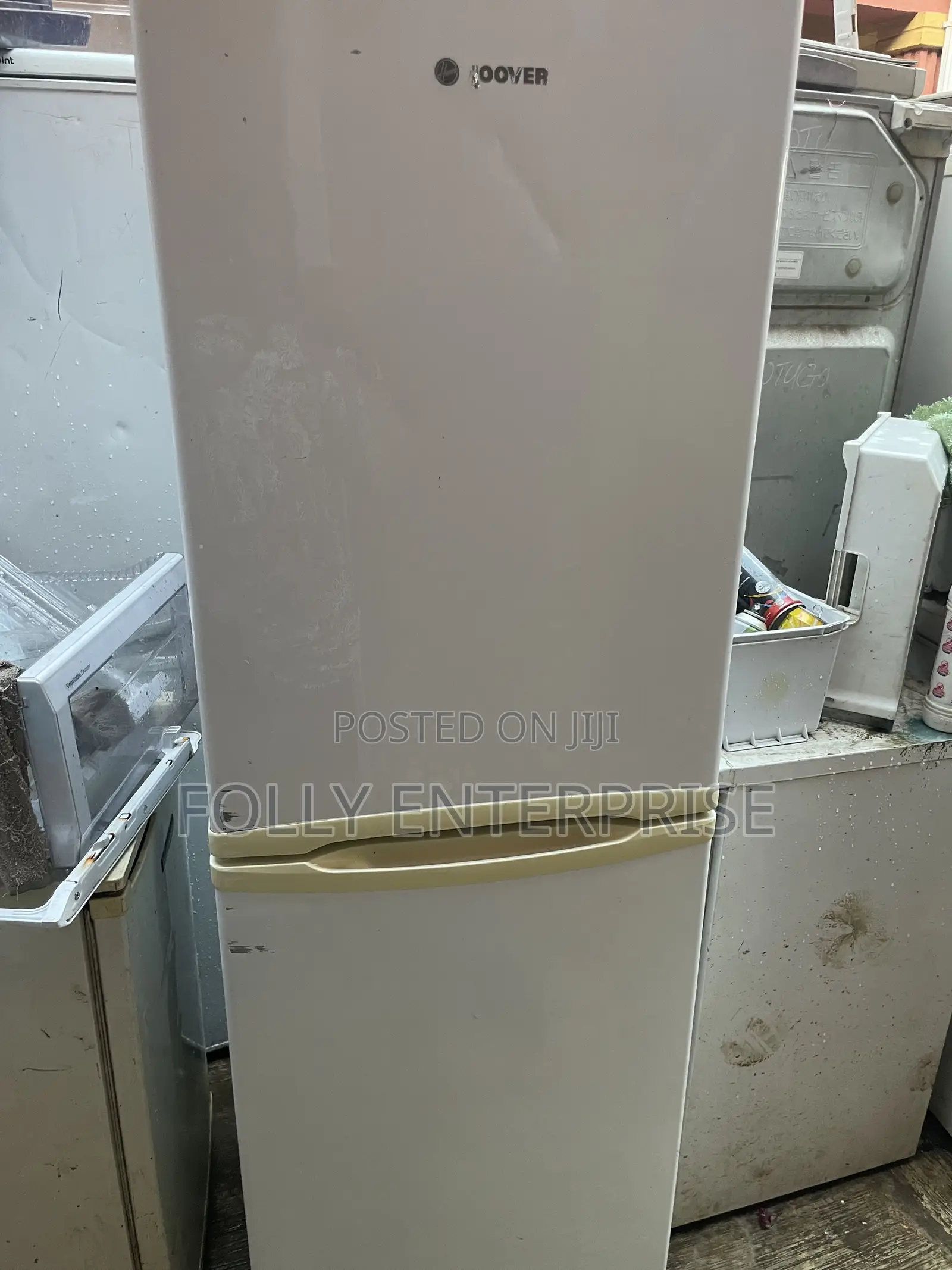 Freestanding Hoover Bottom-Freezer Refridgerator