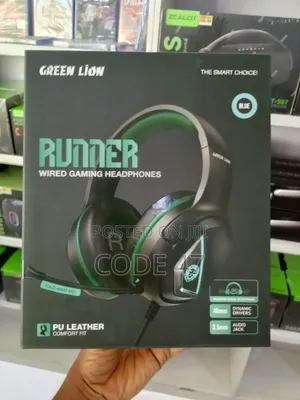 Green Lion Runner Headphones