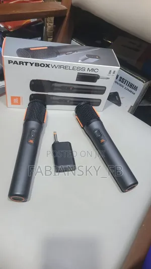 Original Professional Wireless Microphone JBL 2in1