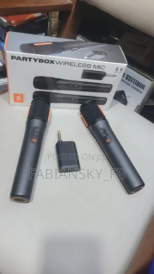 Original Professional Wireless Microphone JBL 2in1