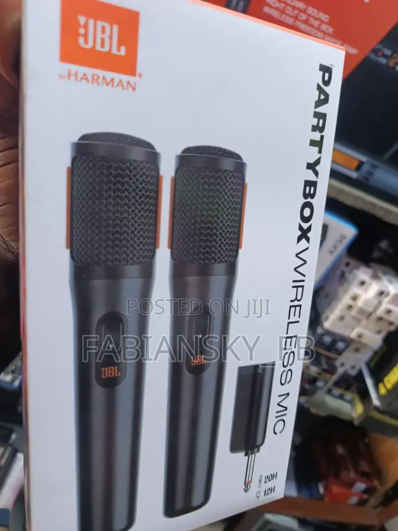 Original Professional Wireless Microphone JBL 2in1