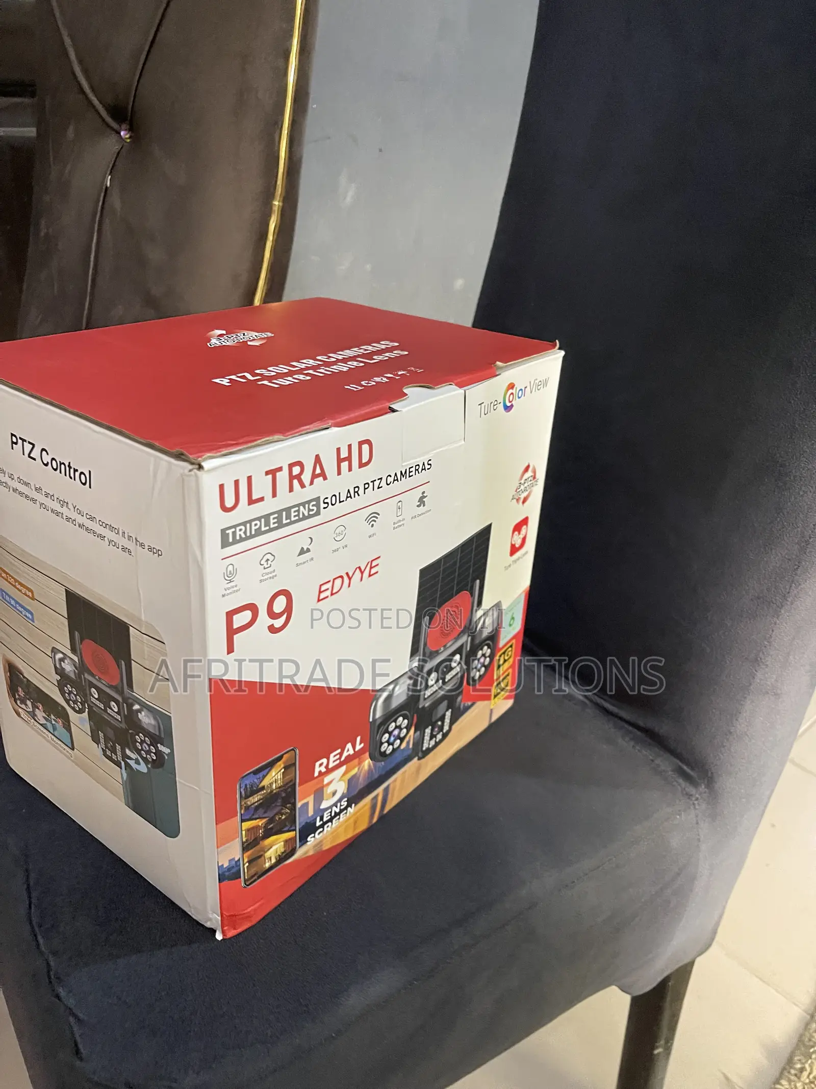  Smart Solar PTZ Security Camera
