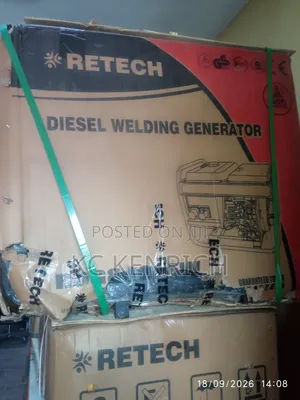 6KVA RETECH Diesel Welding Generator RDG8000EW