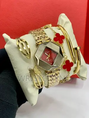 Affordable Female MK Dior Watch Set