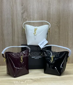 Glossy Saint Laurent Luxury Women's Handbags Best Quality Well Branded