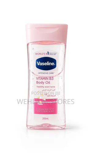 Vaseline Intensive Care Vitamin B3 Body Oil (Healthy Even Tone)- 200ml