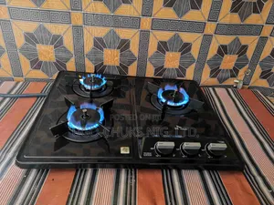 3-Burner Built-in Gas Cooker