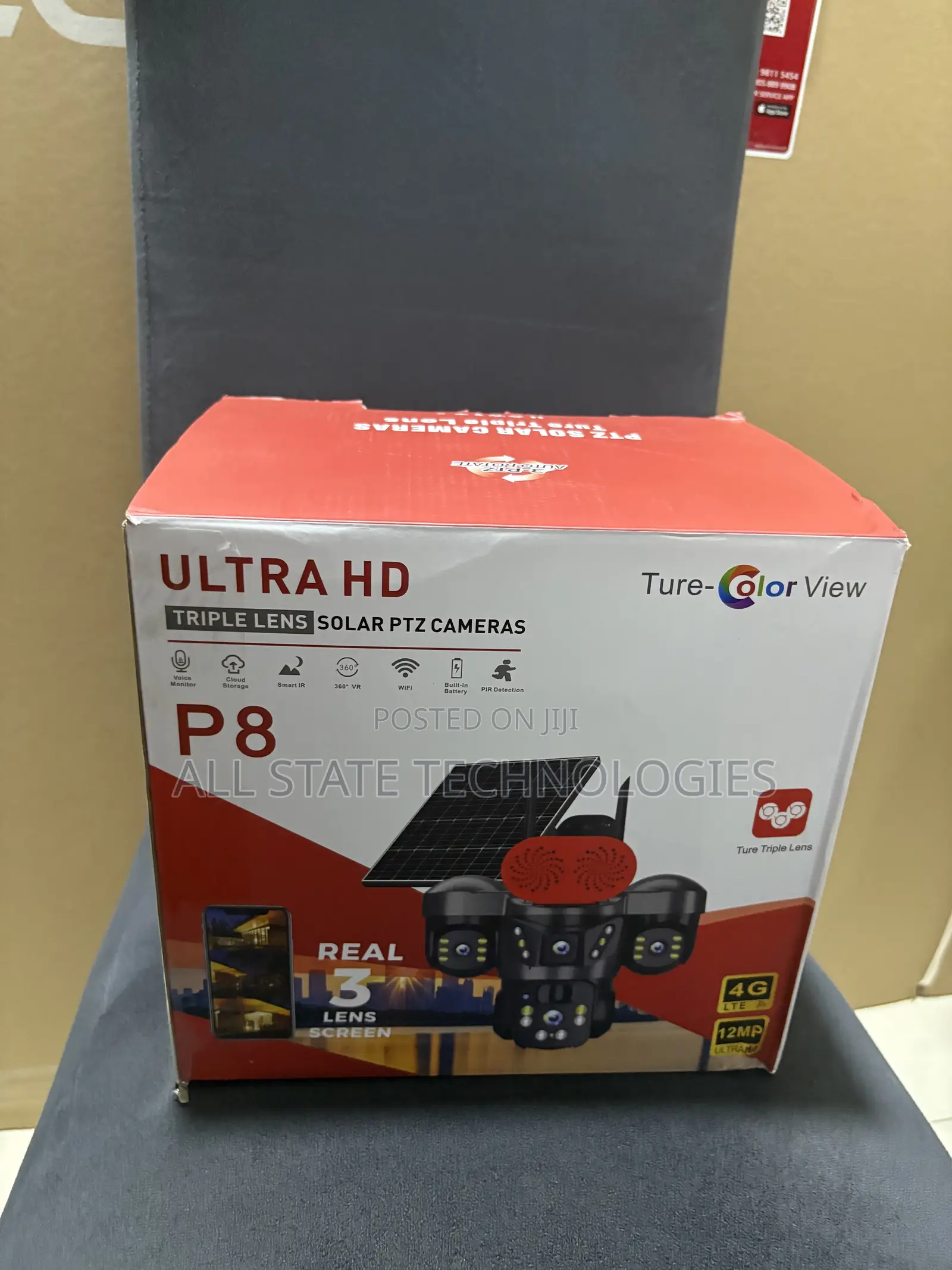 EDYYE P9 Advanced Solar PTZ Camera