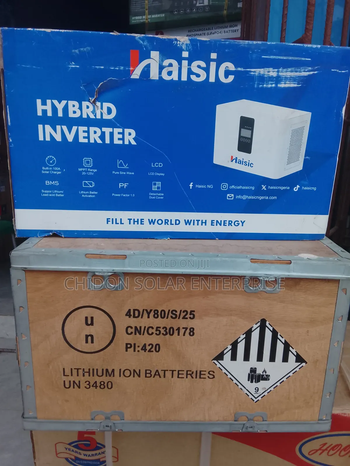 4kWh 12V HASIC All-in-One Solar System