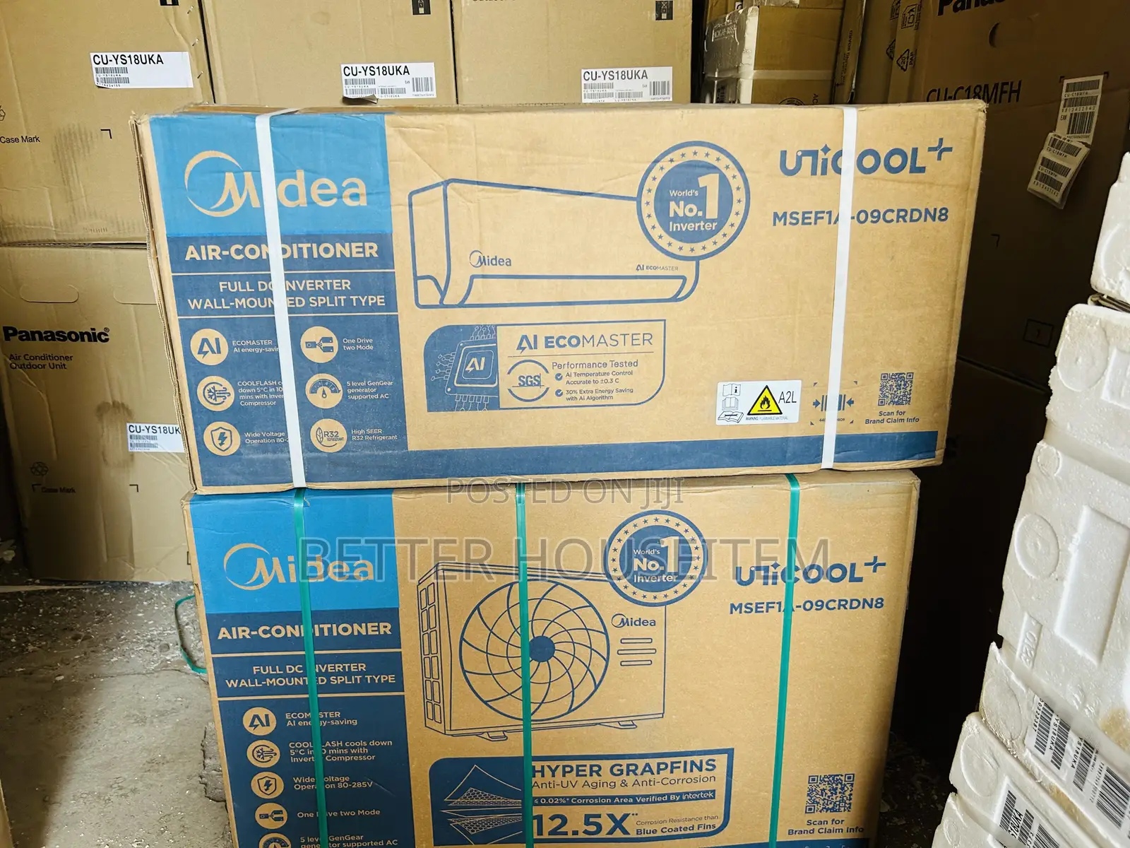 Midea Inverter 1.5hp Air Conditioner. Payment on Delivery