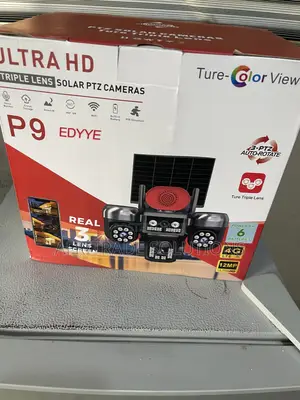 Ultra HD 360° Solar PTZ Surveillance Camerav