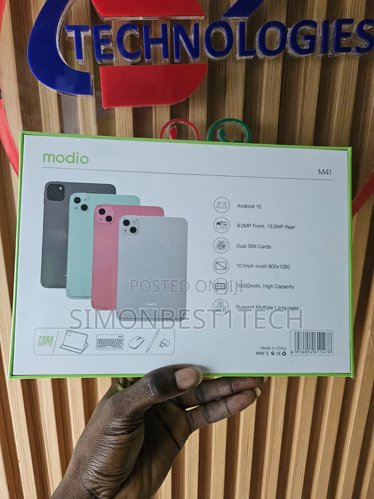 New Modio M41 1 TB Pink