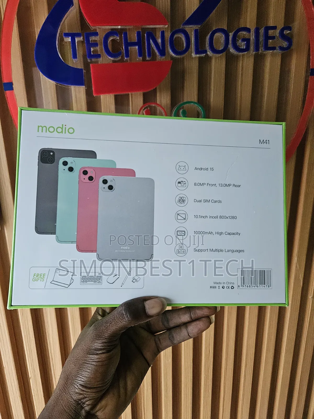 New Modio M41 1 TB Pink
