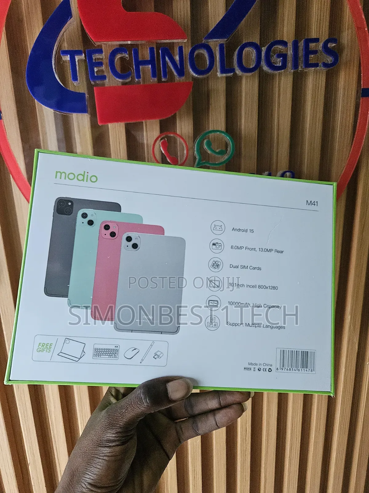 New Modio M41 1 TB Pink