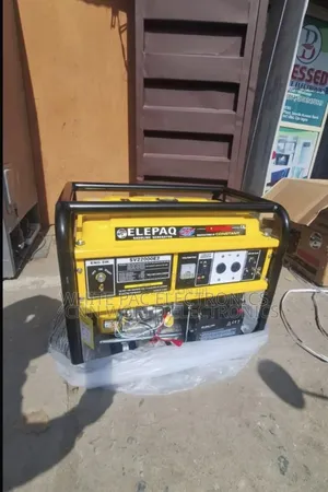 ELEPAQ ( 8.5Kva ) Key Starting Generator Pure Copper Coil With Tires
