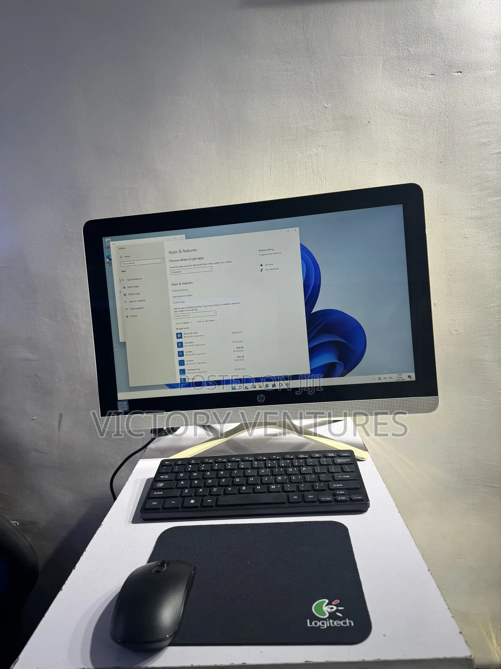 Desktop Computer HP AiO 22 8GB Intel Core i3 HDD 1T