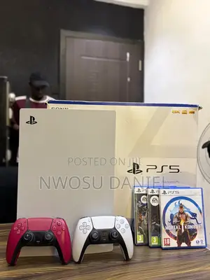 Open Box PS5 Fat Disc Edition 1TB + Extra Controller - Barely Used