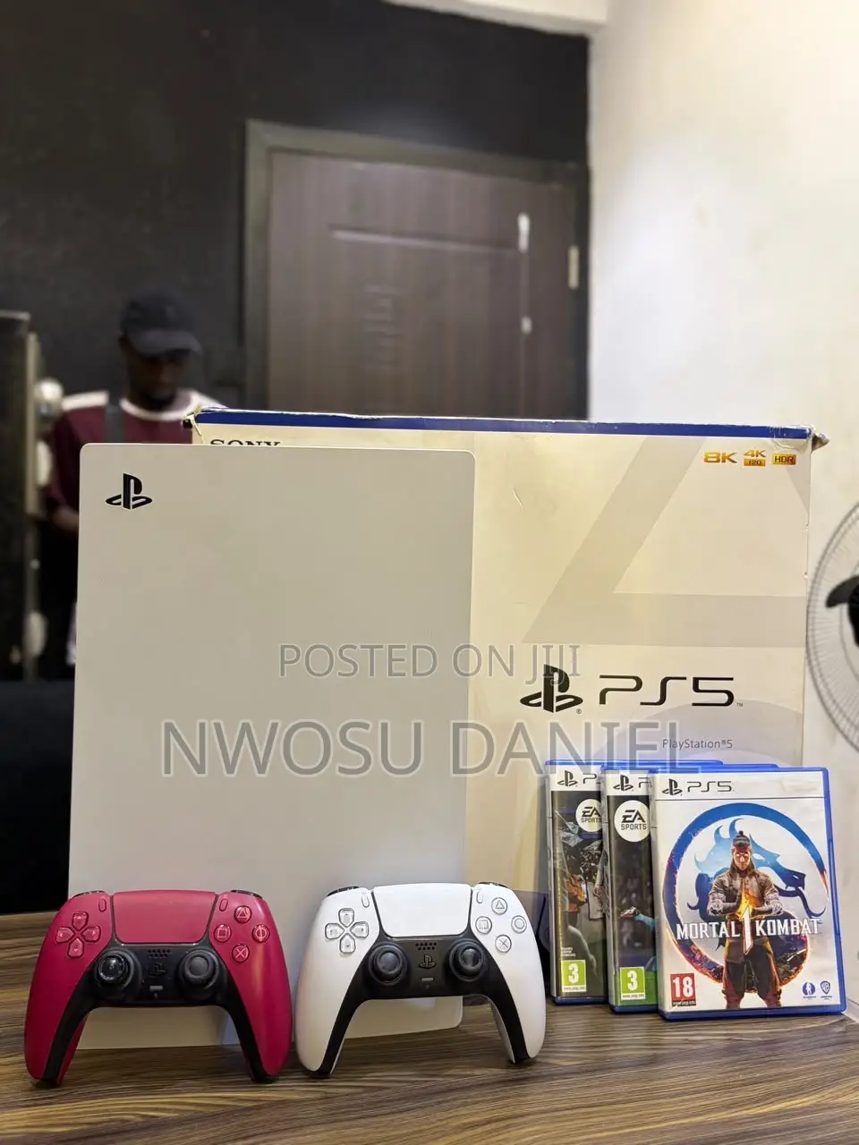 Open Box PS5 Fat Disc Edition 1TB + Extra Controller - Barely Used