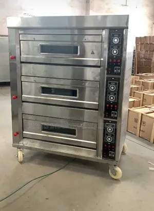 3 Deck 6 Trays Oven