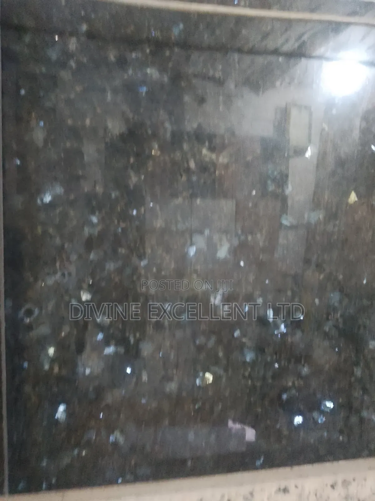 Black Galaxy Marble
