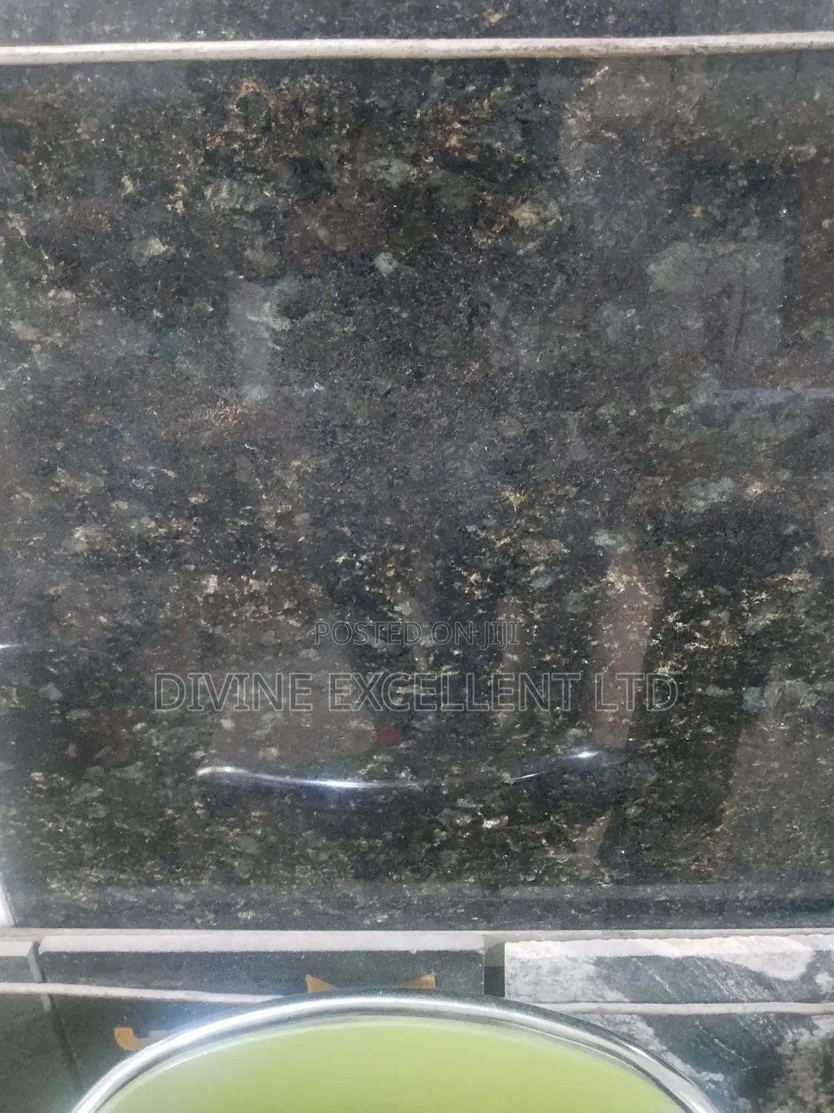 Black Galaxy Marble