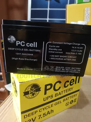 PC Cell 7.5AH Deep Cycle Gel UPS Battery