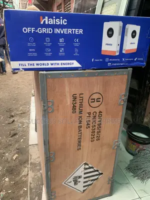 8kwh White 24v Lithium Battery With 4.2 Hybrid Inverter
