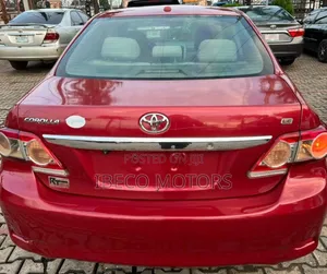 Toyota Corolla LE 4dr Sedan (1.8L 4cyl 4A) 2012 Red