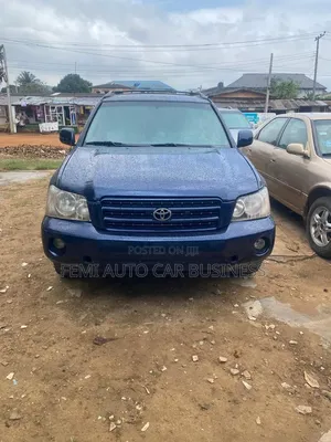 Toyota Highlander 2005 Blue