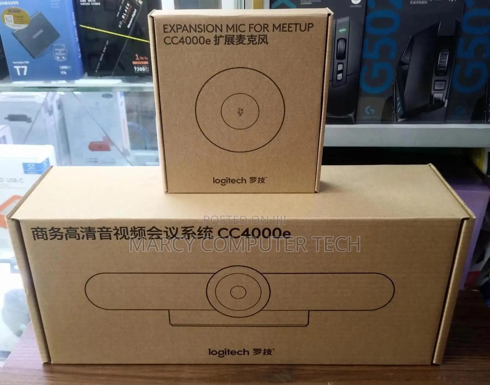 LOGITECH Meetup Cc4000e Webcam and Expansion Mic