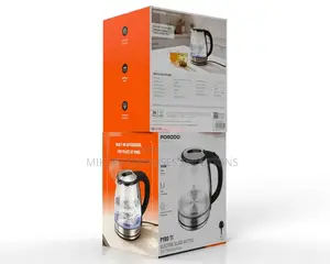 Porodo Pyro Ti Electric Glass 1.8 LTR Kettle