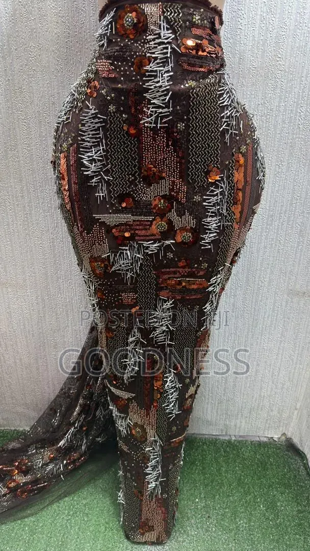 Sample Pipe Beaded Lace