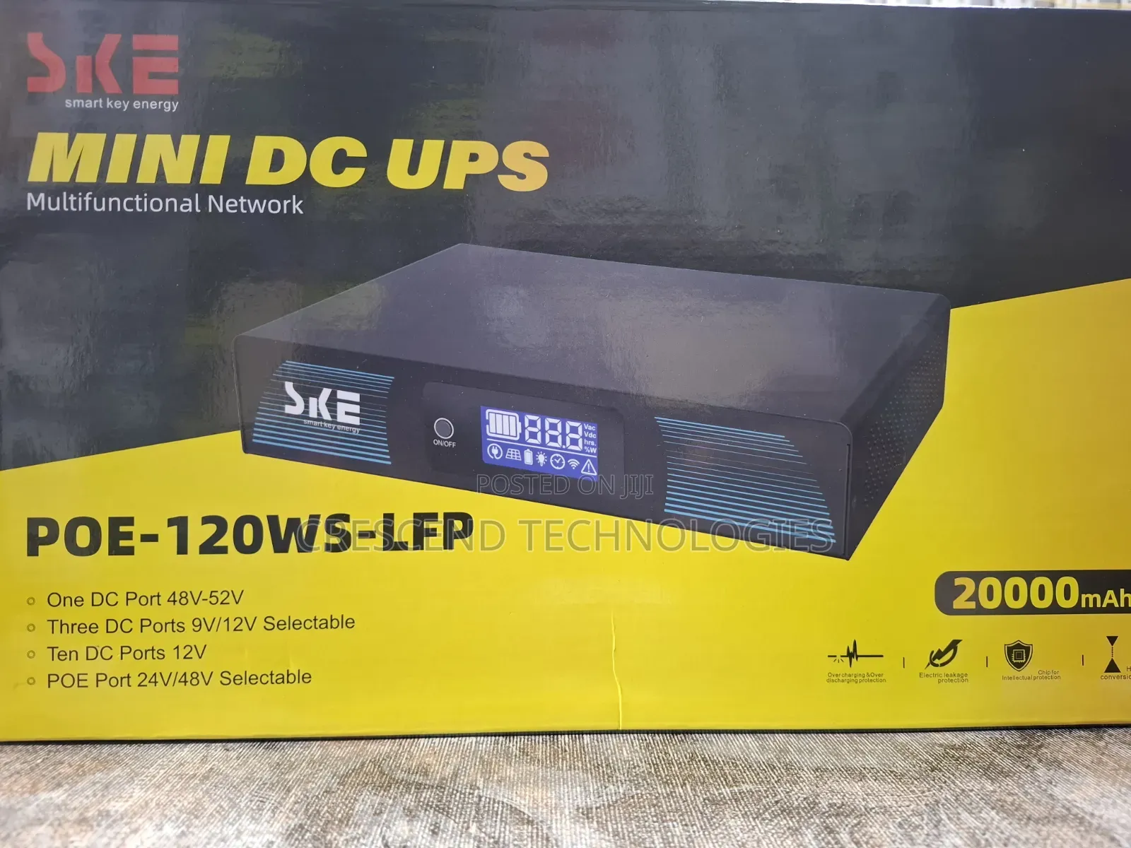 SKE 20,000mah Mini UPS 120w