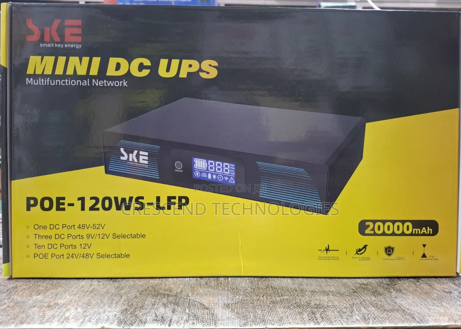 SKE 20,000mah Mini UPS 120w