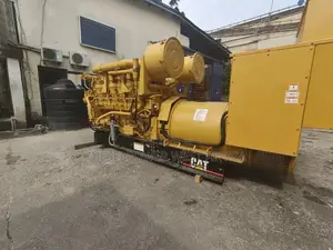 Caterpillar 3512B Generator Set Fairly Used 280 Running Hours
