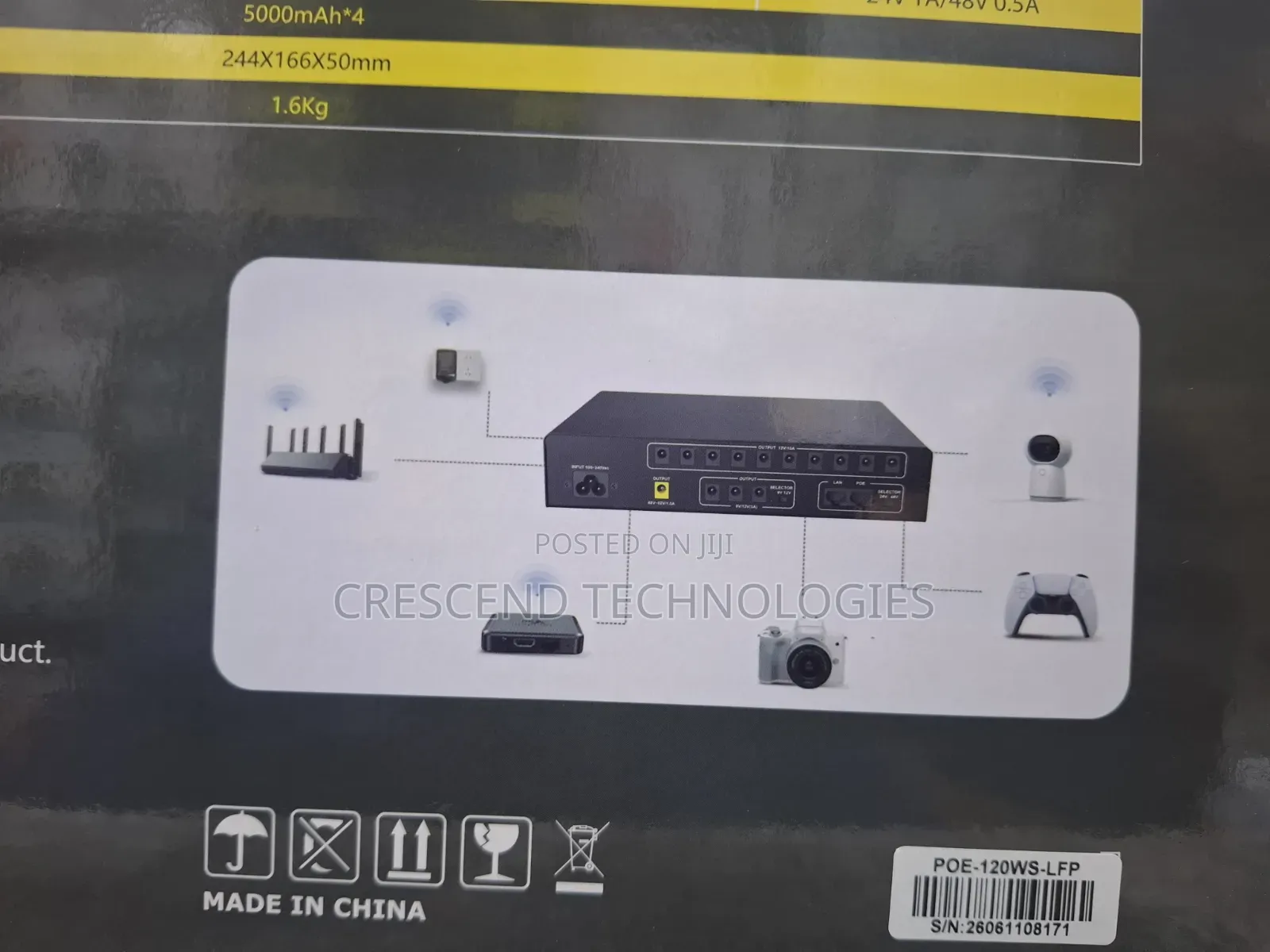 SKE 20,000mah Mini UPS 120w