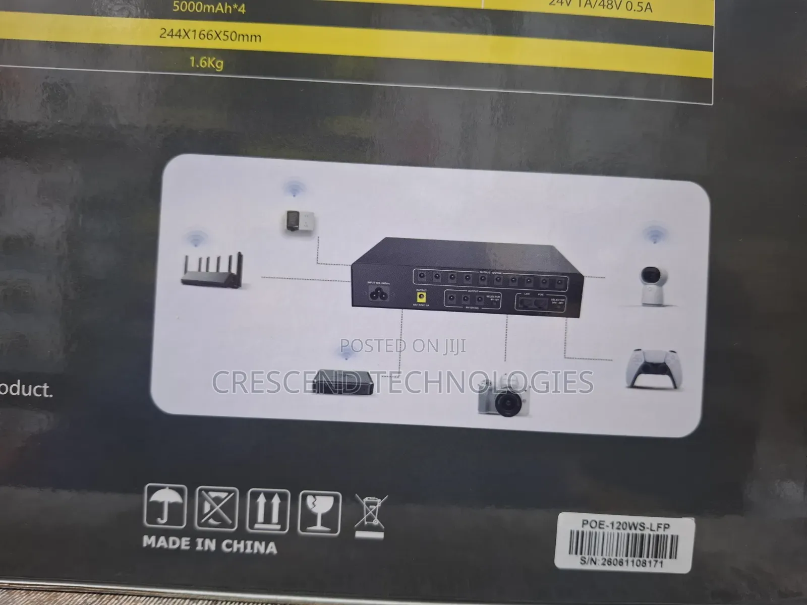 SKE 20,000mah Mini UPS 120w