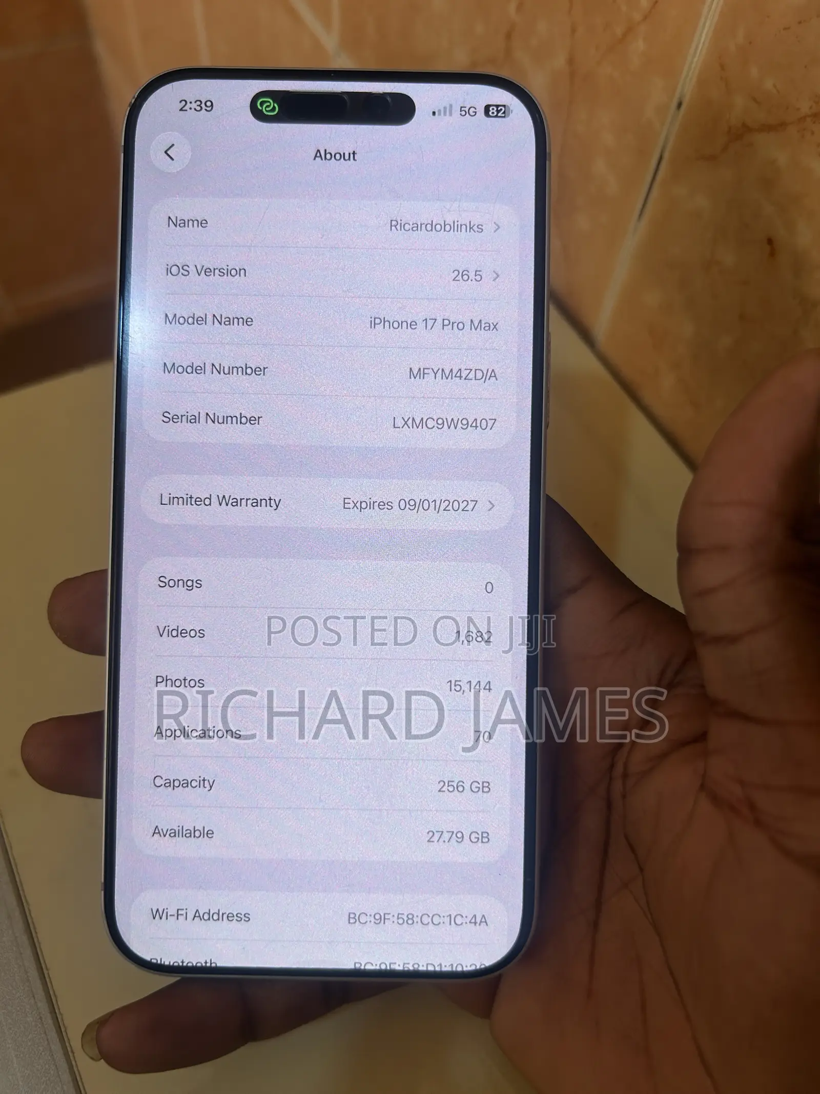 Apple iPhone 17 Pro Max 512 GB Silver