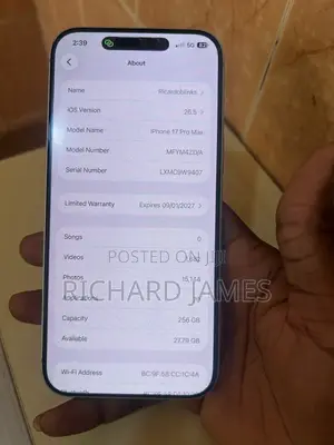 Apple iPhone 17 Pro Max 512 GB Silver