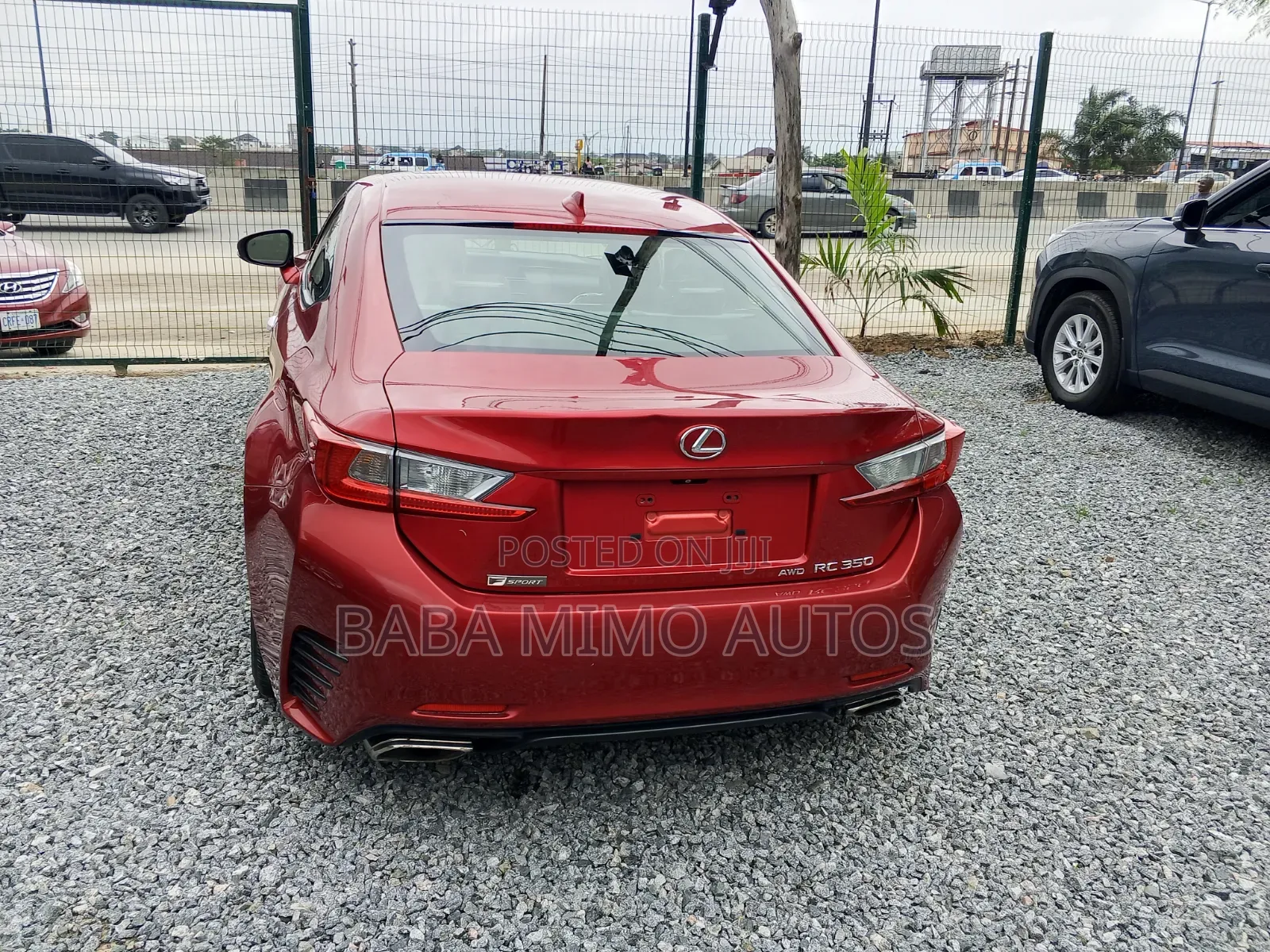 Lexus RC 350 AWD 2015 Red