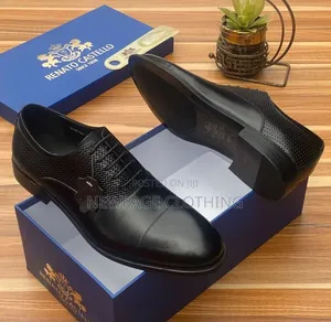 Men’s Classic Leather Lace-Up – Turkish Italian Quality