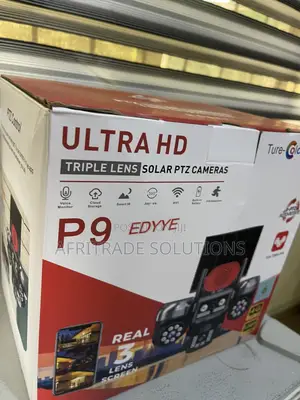 Ultra HD Solar PTZ Outdoor Monitoring Camera