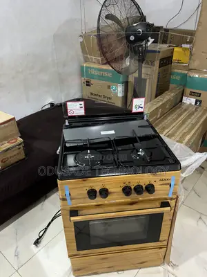 Maxi 60/60 3+1 Wood Stylish Standing Gas Cooker