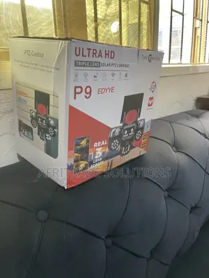  Ultra HD Triple Lens Solar PTZ Cam