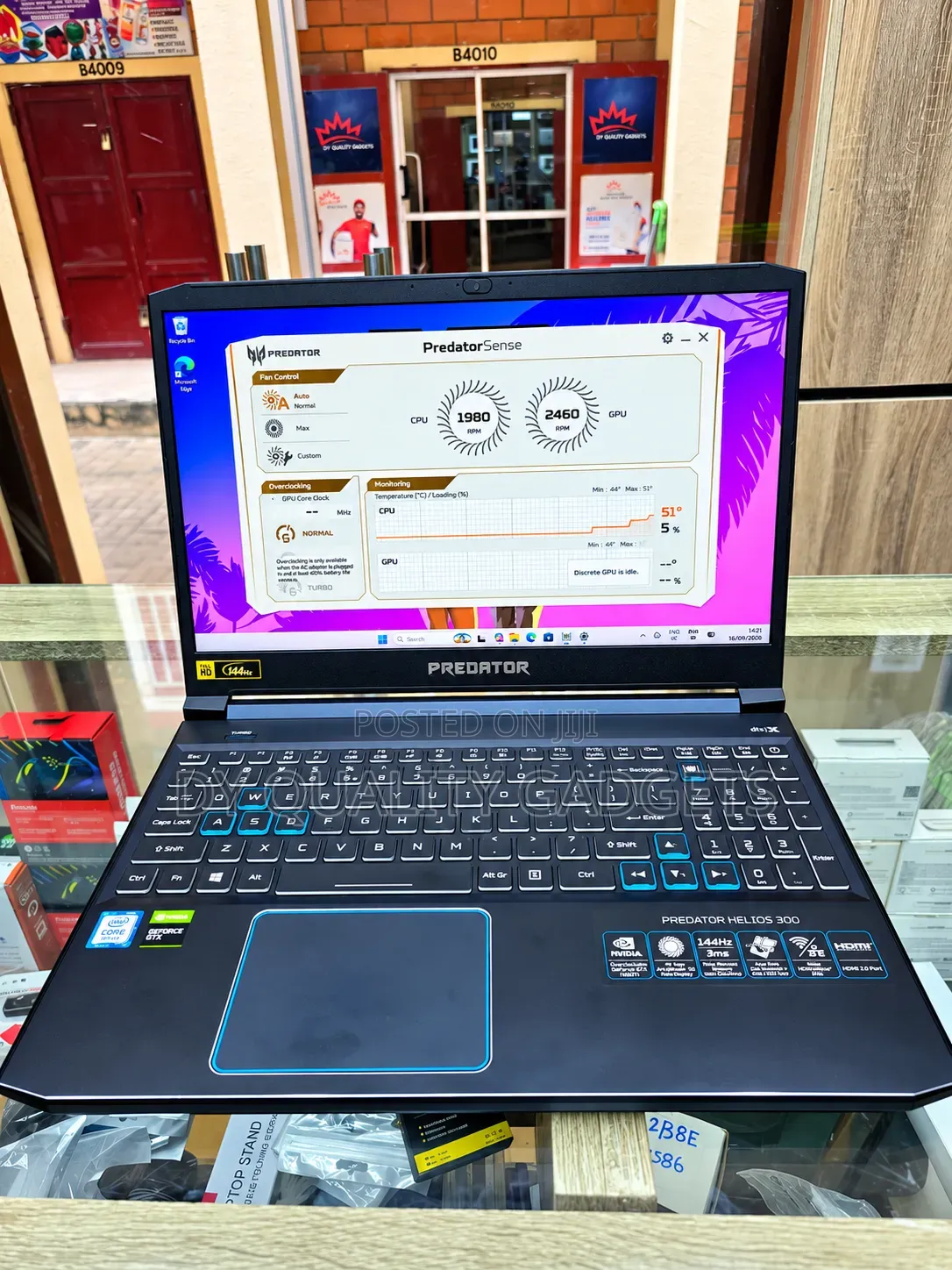 Laptop Acer Predator Helios 300 24GB Intel Core i7 SSD 512GB
