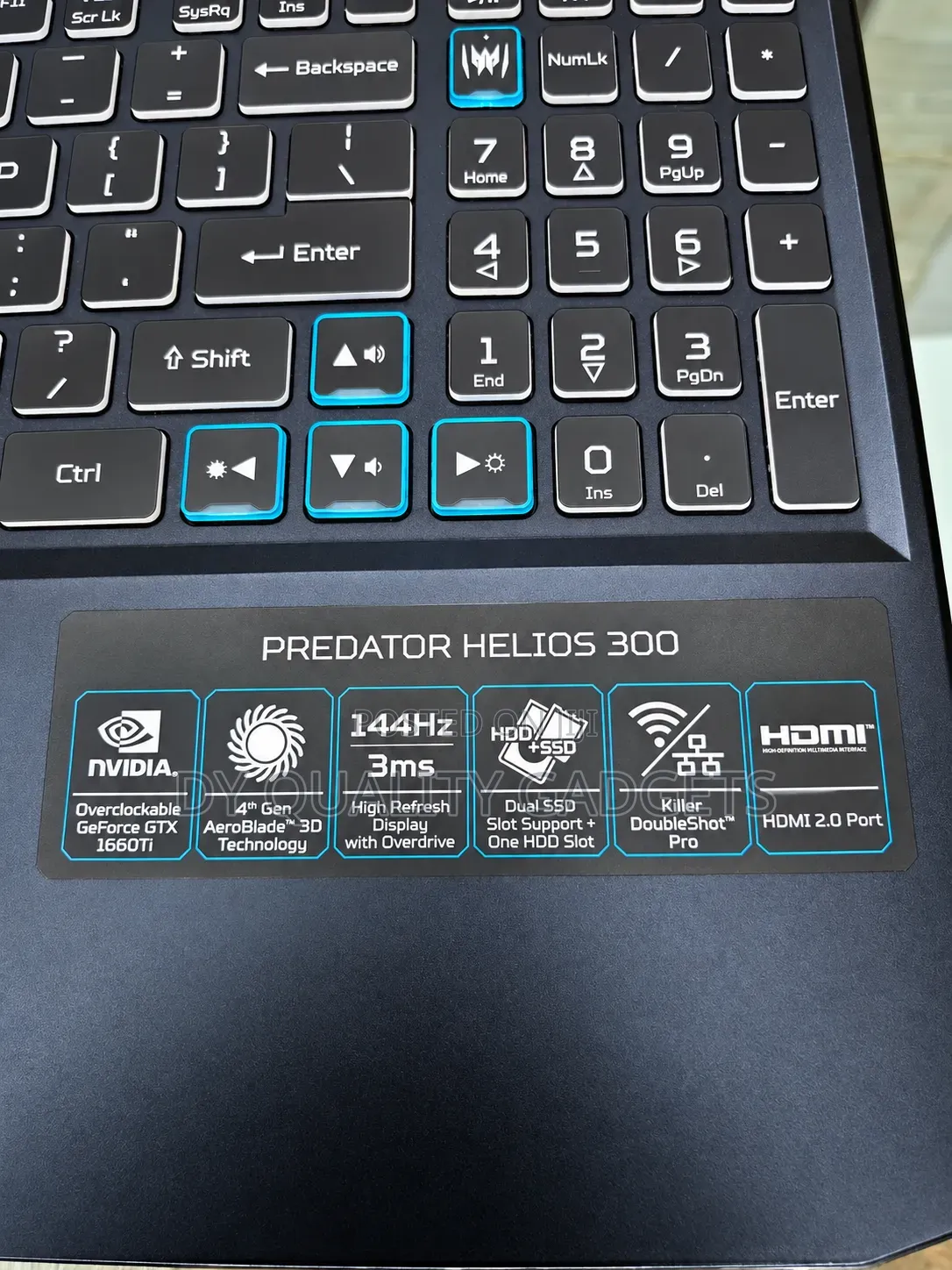 Laptop Acer Predator Helios 300 24GB Intel Core i7 SSD 512GB